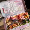 Box Theater Easy Assemble Lovely Appearance Decorative Perfect Gift Mini Box Theater Model for Home