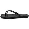 Schwarze Strand-Sandalen mit weicher Sohle Damen Sommer neue Flip-Flops hochwertig rutschfest Outdoor-Bekleidung coole Hausschuhe