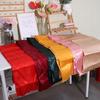 Party Supply Satin Table Runner Smooth Tablecloth Luxury Table Cover  Wedding