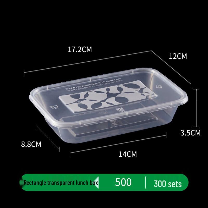Disposable Plastic Takeout Containers