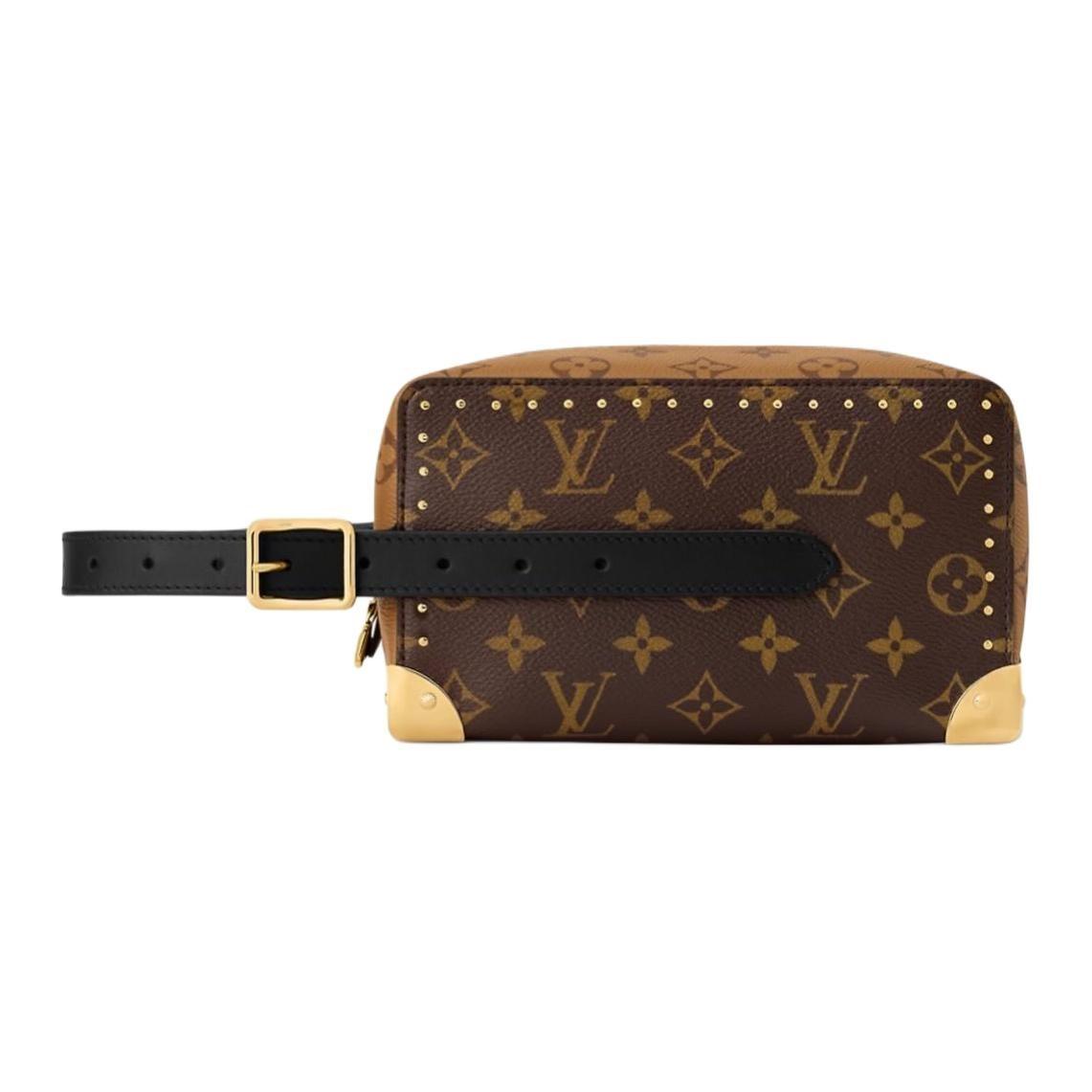 LOUIS VUITTON Dopp Kit Coated Canvas