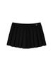 OVT-U Low-Rise Slim Mini Skirt Pants_Black