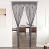 VidaXL Macrame Curtain, Anthracite, 140x240 Cm Cotton