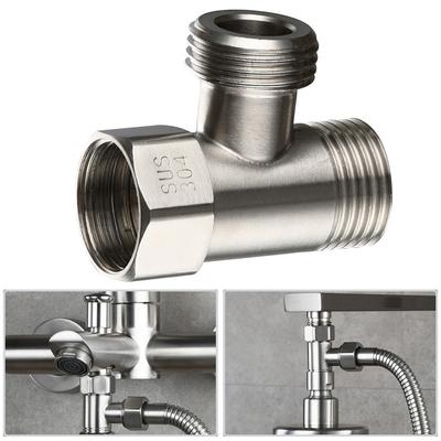Robinet Mitigeur 304 Acier Inoxydable Bain G1/2\" Filetage Mâle