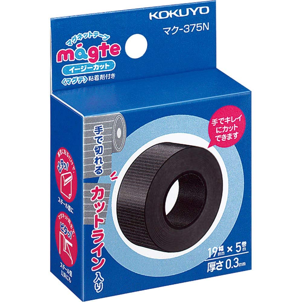 

Магнитная лента KOKUYO Magte Easy Cut Mac-375N [оптовая закупка, комплект из 3 шт.]