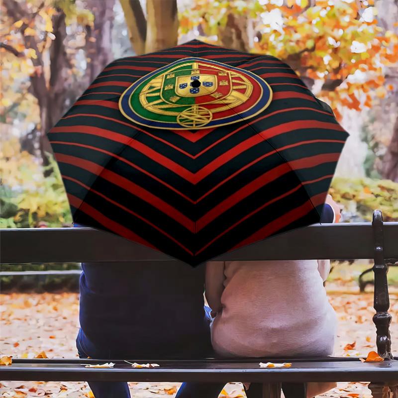 Royal Heraldry Ornate Design Folding umbrella Portable travel Umbrella travel light