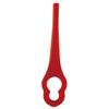 Garden Trimmers Parts Trimmer Blades GE-CT 18 Li RG-CT 18/1 Li Anti-rust Perfect Replacemence Plastic Red Stability Brand New