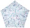 Moonbat Estaa Sun and Rain UV Automatic Hanabana Sky Made In Rib 52cm (Estaa) Umbrella, Protection, Open/Close Design, (Flower) Design, Blue, Women's,