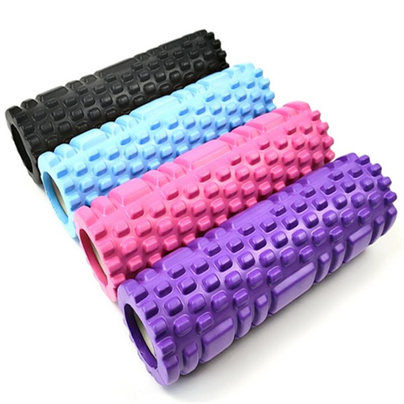1PC 26cm Foam Massage Roller, Hollow Yoga Column Fitness Equipment for Muscle Massage, Physiotherapy and Sports Rehabilitation