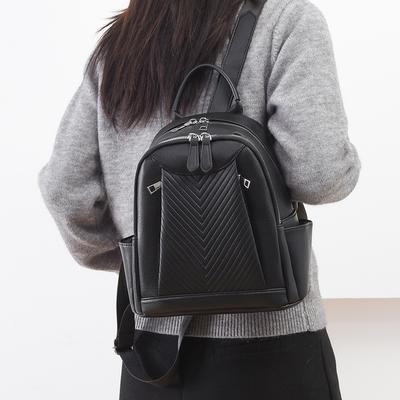 Backpack Women's Soft Leather Travel Backpack