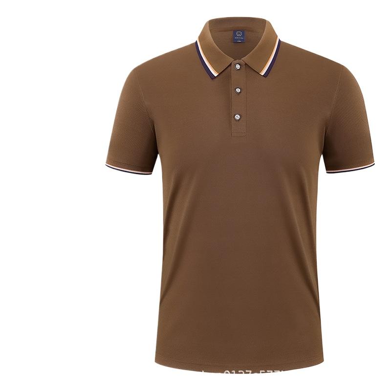 Women Summer Polo Shirt Ice Silk Short Sleeve Workwear T-shirt Ladies Training Casual Teacher's Clothing