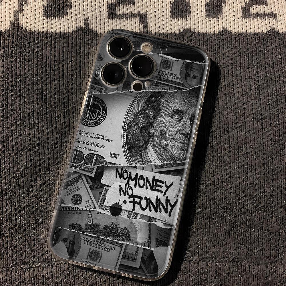 A Screen Full Of US Dollars Phone Case For IPhone 17 17Air 13 Case IPhone 16 Pro Max 11 15 14 12 16e 7 8 Plus XR XS Case