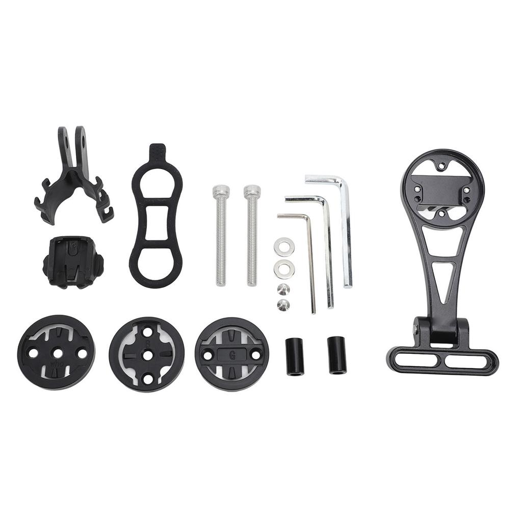 Fahrradcomputerhalter, Aluminiumlegierung, Rennradcomputer, integrierter Lenkervorbau für die Garmin-Serie