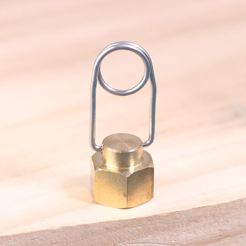 Outdoor Camping Butane Gas Cylinder Dust-Proof And Leak-Proof Plug Stove Head Long Gas Cylinder Filling Flat Gas Cylinder Plug