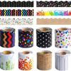 26 Colors 10M Self Adhesive Border Classroom Decors Border Trim Sticker Colorful Dot Trim Border Bulletin Board Border Trim