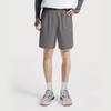 Li Ning Fitness Series Casual Minimalist Solid Color Sports Shorts Men Shorts Gray AKSV525-8