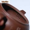 220ml High-end Yixing Purple Clay Teapots Handmade Large Caliber Pot Raw Ore Purple Mud Kettle Chinese Zisha Tea Set Tea Items