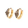 Summer 2023 Trendy Silver Circle Hoop Earrings for Women - European & American Style