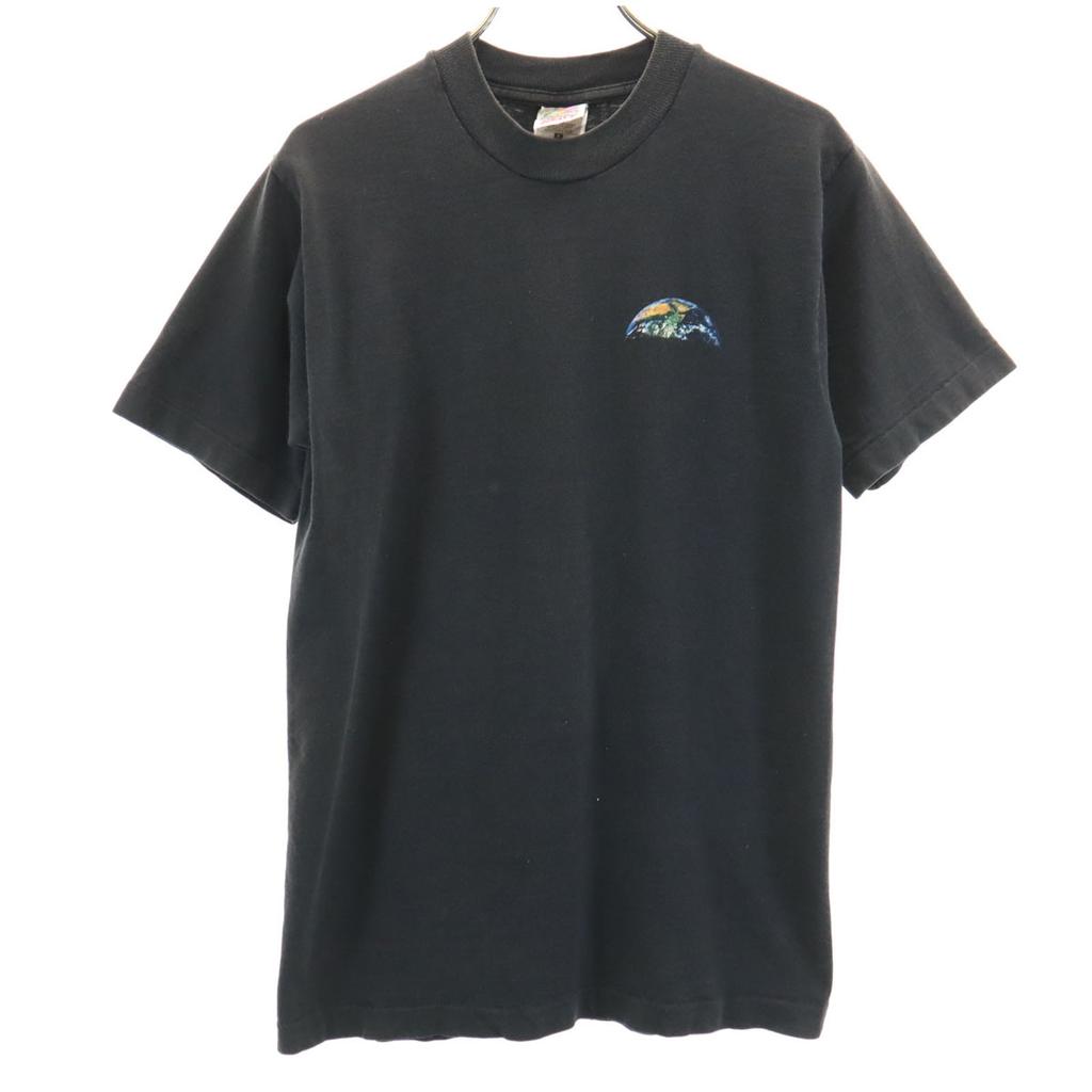 FRUIT OF THE LOOM 00s Old Back Print Space Short Sleeve T-shirt Men's Used