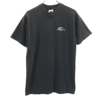 FRUIT OF THE LOOM 00s Old Back Print Space Short Sleeve T-shirt Men's Used