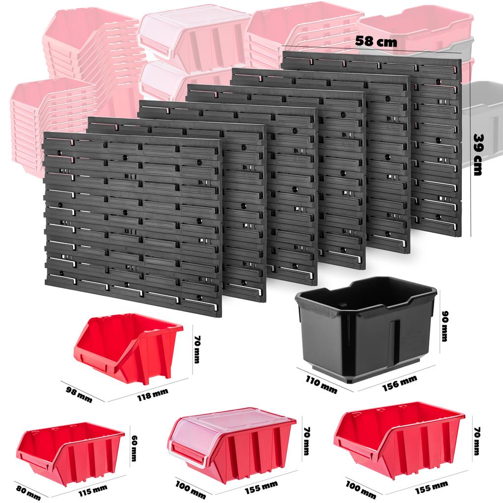 KADAX Workshop Tool Board 174x78cm 100pcs