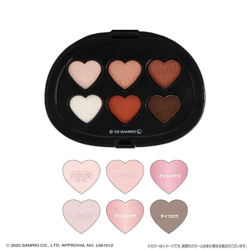 SHOBIDO - Sanrio Kuromi Multi-Palette Chocolate Brown