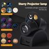 Mini Lámpara Proyector Tierra Luna Luz de Proyección de Estrellas Proyector de Planetas Atmósfera de Fondo Luz Nocturna LED para Decoración de Pared de Dormitorio
