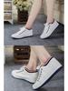 Zapatos Planos de Lona con Suela Blanda para Mujer Primavera 2025 - Versátiles y Casuales Estilo Caliente Estudiante Zapatos de Tabla
