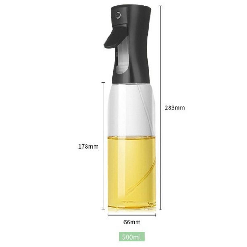 Oil Spray Bottle Kitchen Oil Nebulizer Dispenser Cooking Olive Oil Sprayer for Camping BBQ Baking Vinegar Soy Sauce Containers