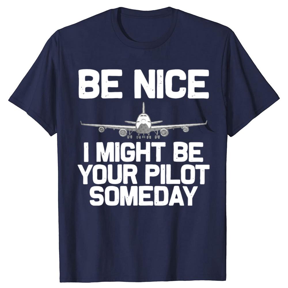Funny Retro Aviation Airplane Pilot Cotton Tops Fitness T-Shirt Oversized Unisex Tshirt Graphic Tees Men's Clothing Streetwear