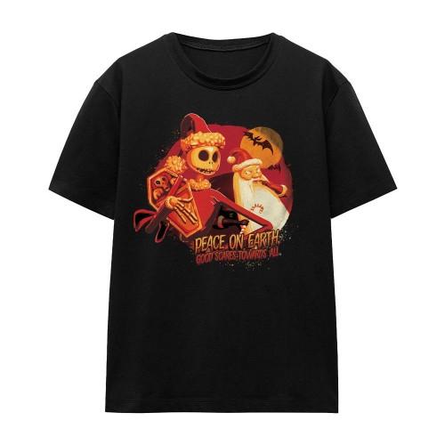 The Nightmare Before Christmas Unisex Adult Good Scares Towards All T-Shirt