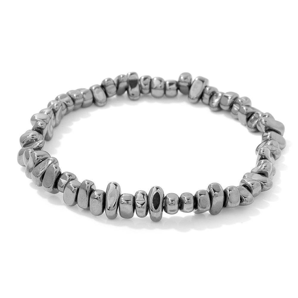 JYL TS Bracelet Men's  Double Layer Sparkling Stone Bold Enhances Charm And Radiance