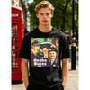 1pc 2026 NEW New Style Fun 2On Dono Buses Oversized T-Shirt Bold Vintage Patterned Pastel Printed Relaxed Cartoon Printed