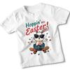 Personalisiertes T Shirt Hoppin Into Easter Jungen Mdchen Kinder Hase Geschenk Fr Ed Vintage Washed Comfortable Graphic Homme