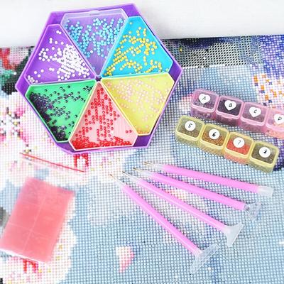 1Pc Diamond Painting New Turning Diamond Disc, Hexagonal Diamond Disc Multifunctional Funnel Disc Screen Diamond Disc DIY Tool Set