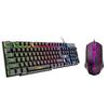 Wired Mechanical Feel Gaming Keyboard & Mouse Set – Silent, Universal for Desktop and E-sports