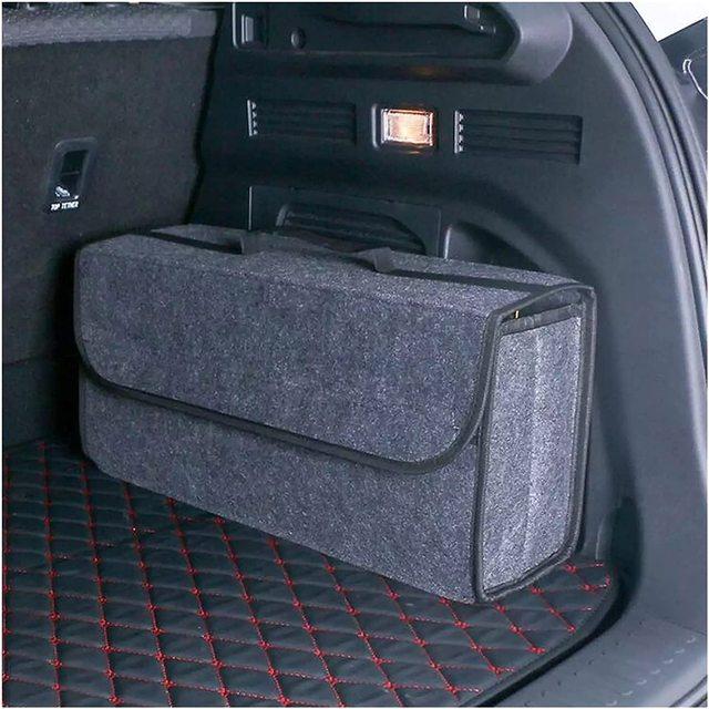 Adjustable Car Trunk Organizer Backseat Storage Bag High Capacity Multi-use Oxford Car Seat Back Organizers Automobile Interior