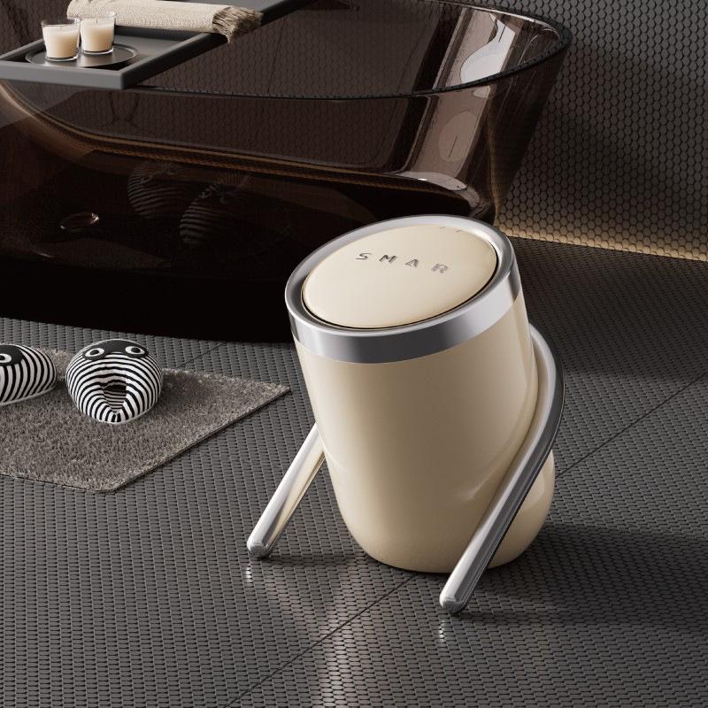 Nouvelle poubelle inclinée Luxe - Minimaliste moderne pour le salon, la chambre à coucher, la salle de bain, la cuisine.