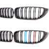 Front Bumper Kidney Gloss Black Carbon Chrome Grill M Color Grille Grill For BMW 4 Series Gran F32 F33 F36 F80 F82 2013-2020 GY6