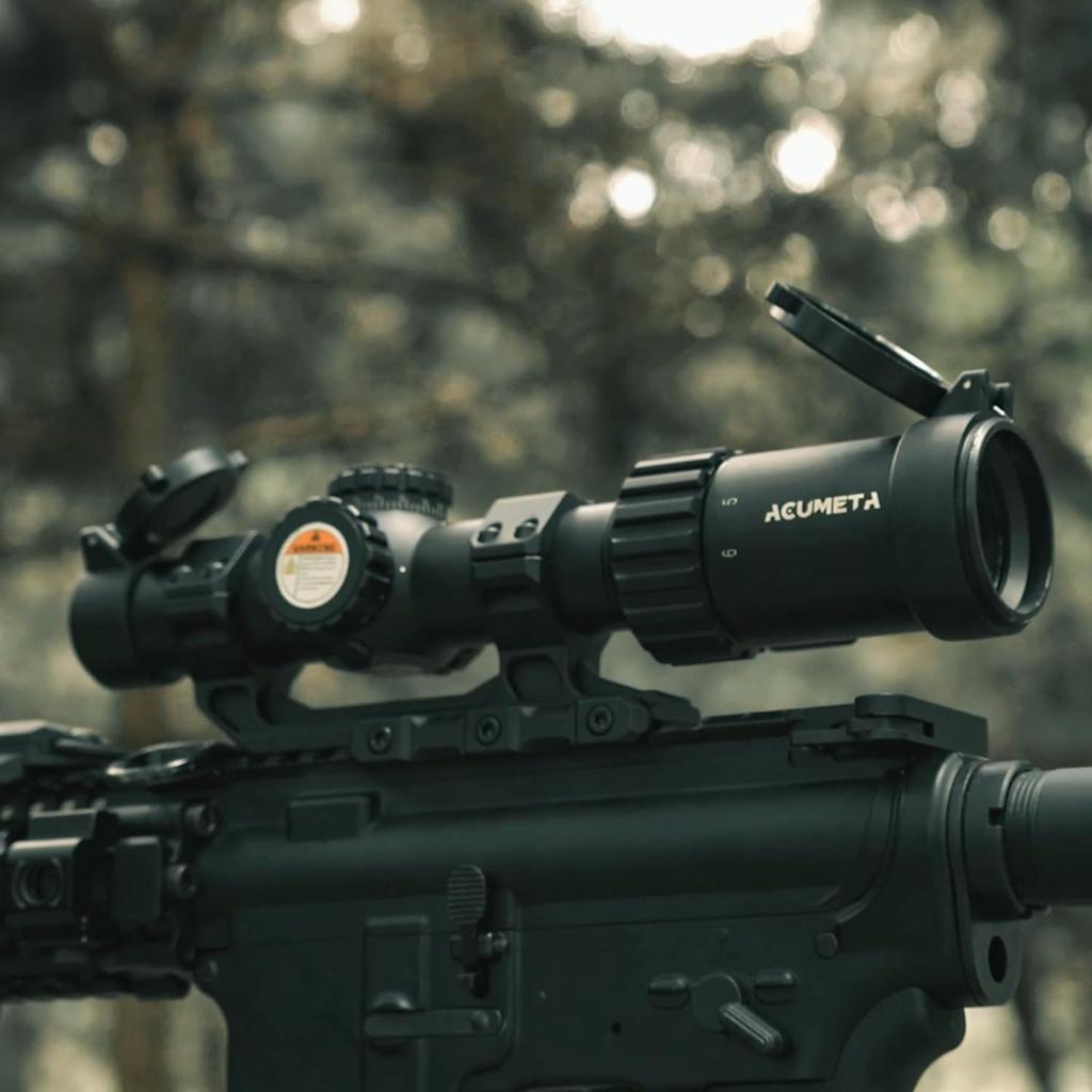 ACUMETA Oculus 1-6X24 FFP Riflescope, 30mm Tube Optic Hunting Riflescope with 20mm Rail Scope Mount