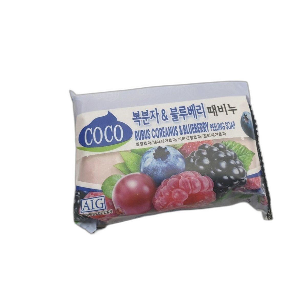 

Coco Bokbunja Blueberry Fruit-Scented Bath Soap [WFJIVG8_251115]