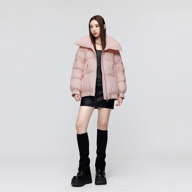 BOSIDENG Slimming Turn-Down Collar Warm Down Jacket B30145278