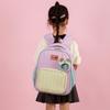 Student Schoolbag Kindergarten Backpack Colorblock Children Cartoon Backpack