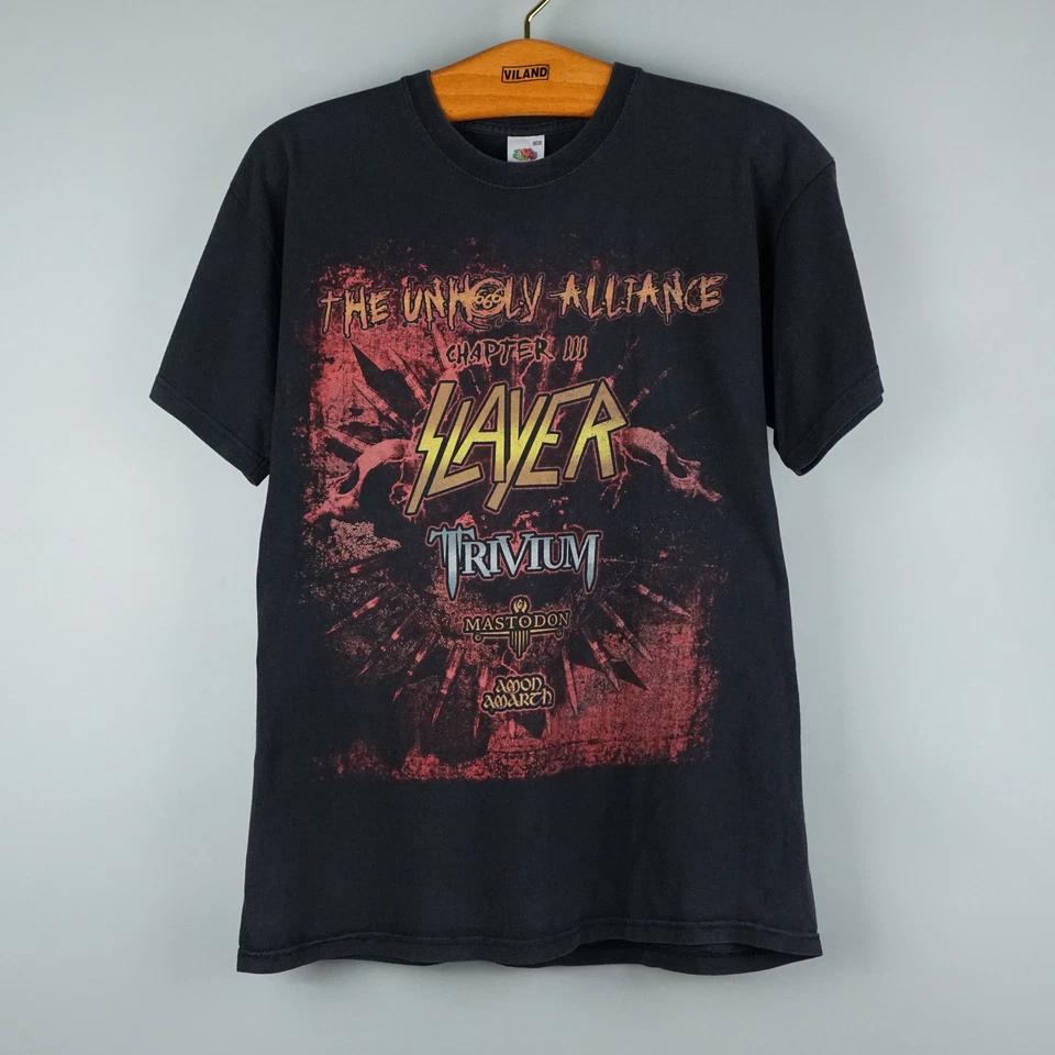 Vintage 2008 Slayer tour t-shirt Unholy Alliance S