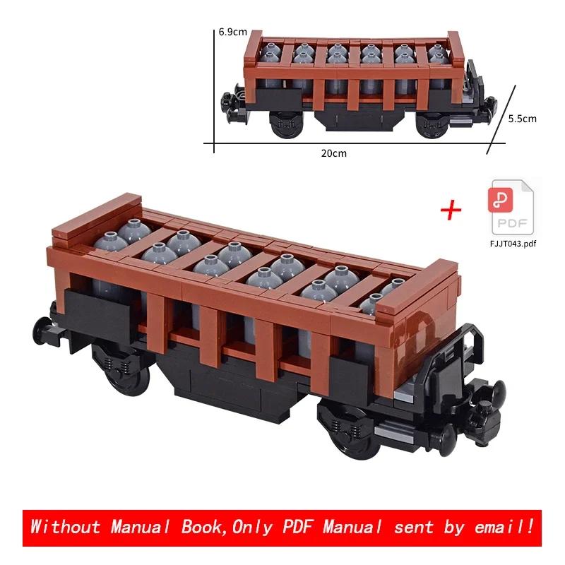 MOC Creative Expert Ideas City Printed Tank Car Express Bricks Building Blocks DIY Toys for children gift