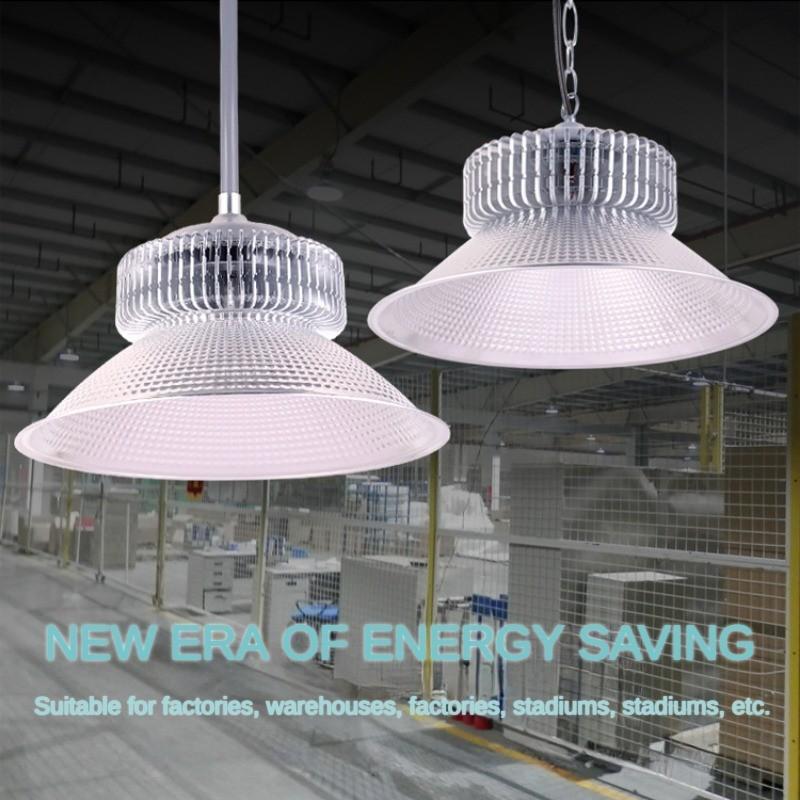 100W/150W/200W/250W/300W Factory Lighting High Brightness Sports Hall Lamp New Industrial Mining Light LED Finned Explosion-proof Pendant Lights