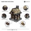 Non-Toxic Modular Moc Medieval Village Building Blocks Set - Castle & House Brick Toy - Collectible Model Kit For Adults & Kids