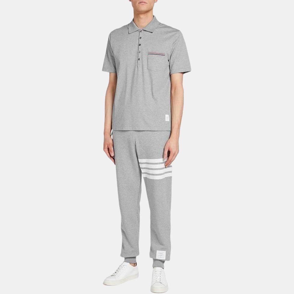 THOM BROWNE 4 Bar Striped Sweatpants Men's MJQ008H-00535-068