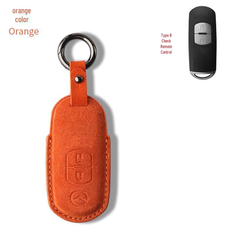 

Premium Suede Buckle Key Case for Mazda CX-4, CX-5, Axela, Atenza, and Old Mazda 6 Standard