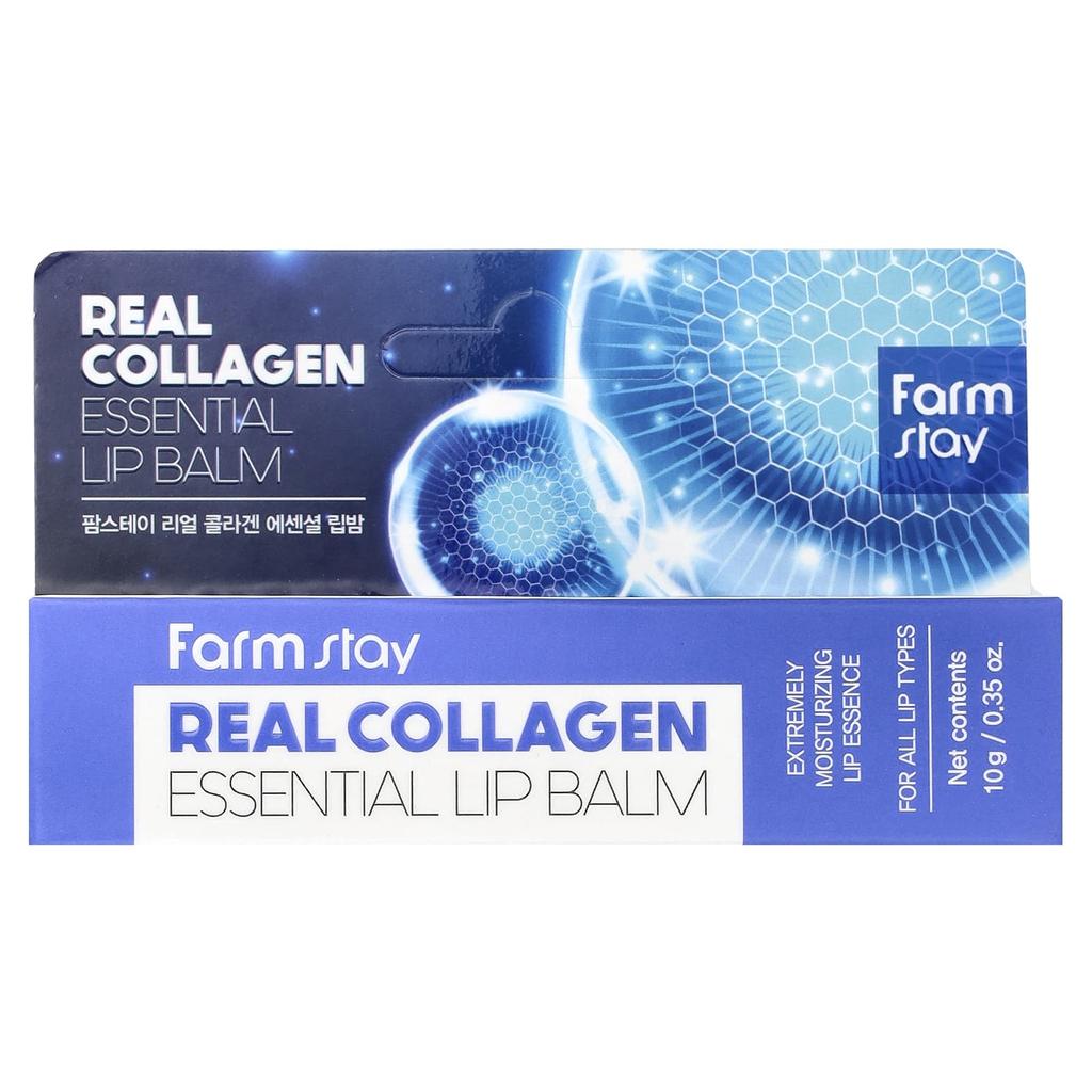 Farmstay Real Collagen Essential Lip Balm, 10g (0.35oz)